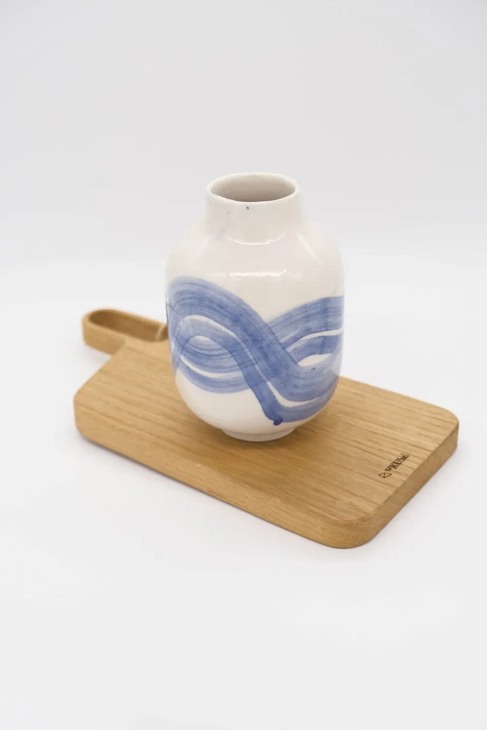 VKUSE Calla Kobaltový tah váza M porcelán
