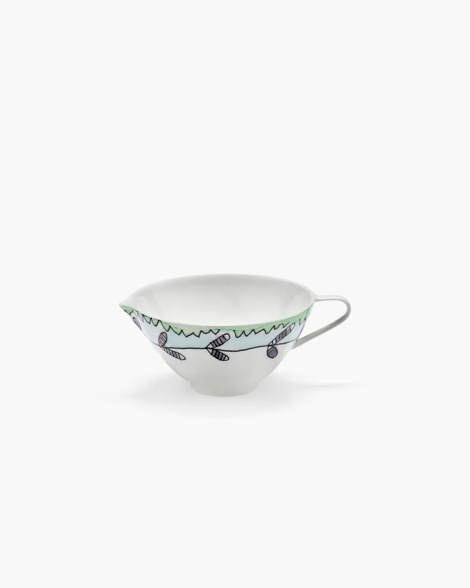 Serax Midnight Flowers Blossom džbánek na mléko porcelánový