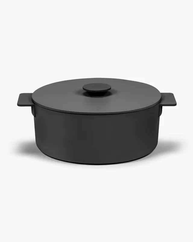 Serax Surface XL litinový hrnec černý