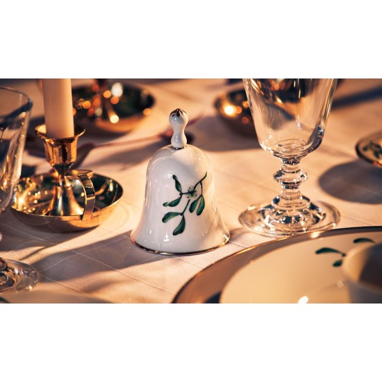 Augarten Table Bell stolní zvonek zelený vánoční