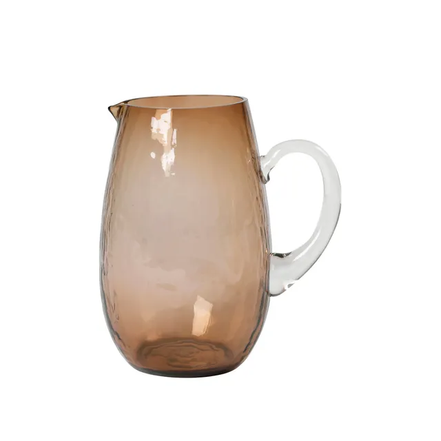 Broste Copenhagen Hammered džbán skleněný