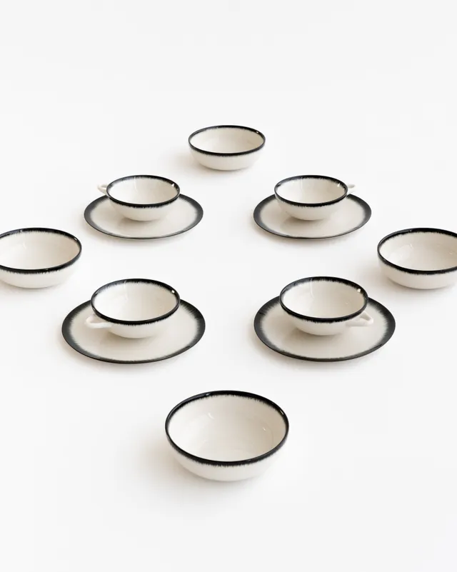 Serax Dé snídaňový set 12 dílů Var 3 porcelán