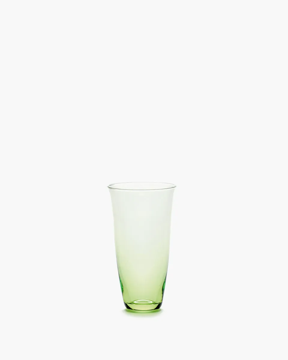 Serax Frances sklenice 15 cl zelená křišťál