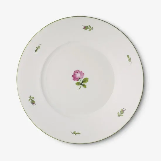 Augarten Schubert jídelní talíř 25 cm růžový