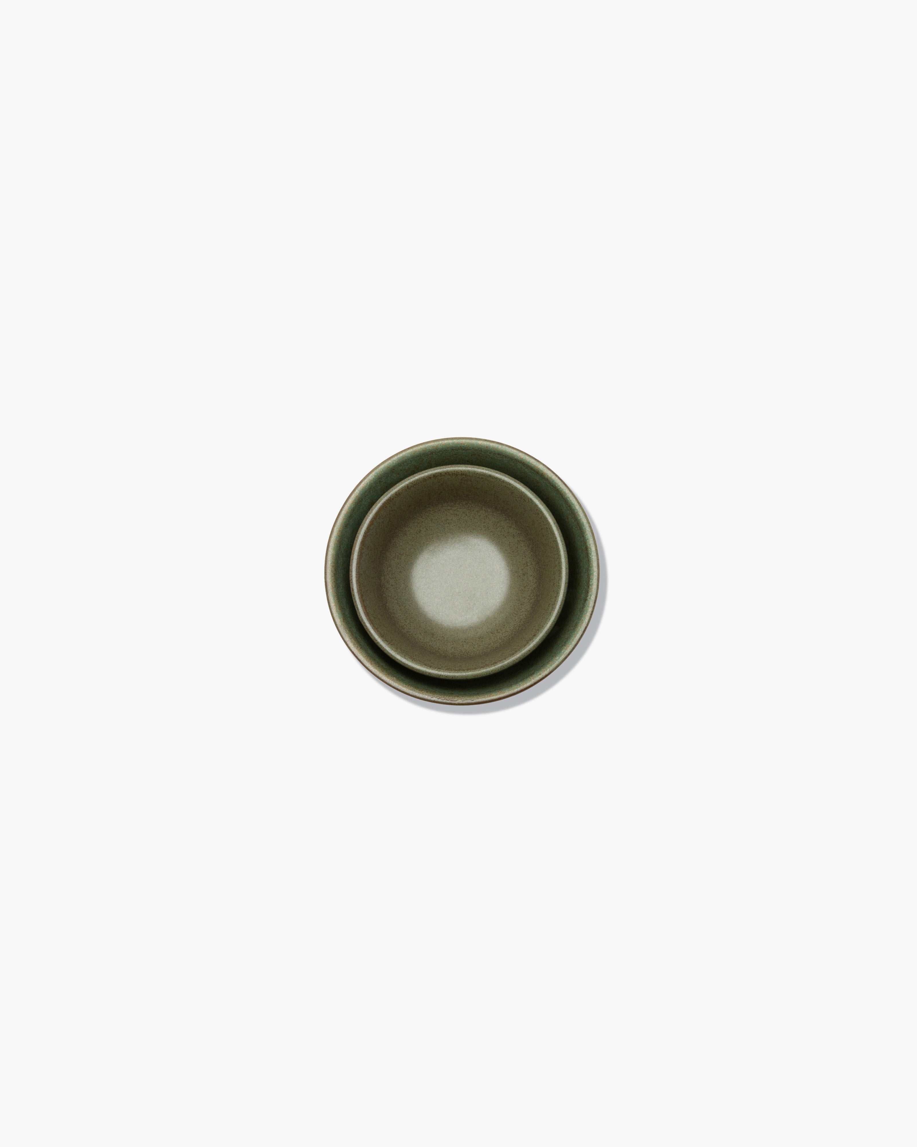 Serax Surface Bowl S miska camo green reaktivní glazura