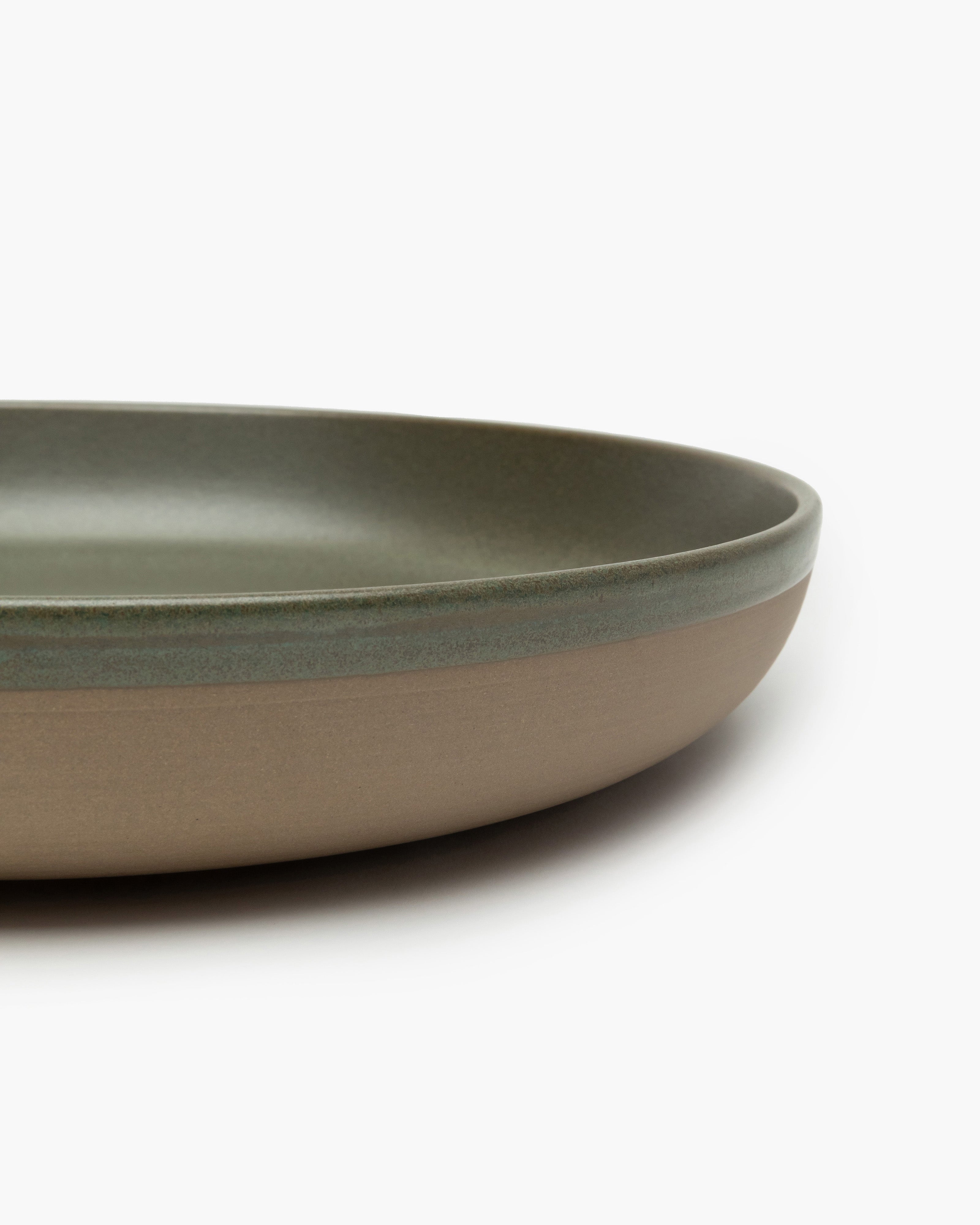 Serax Surface servírovací talíř zelený camo