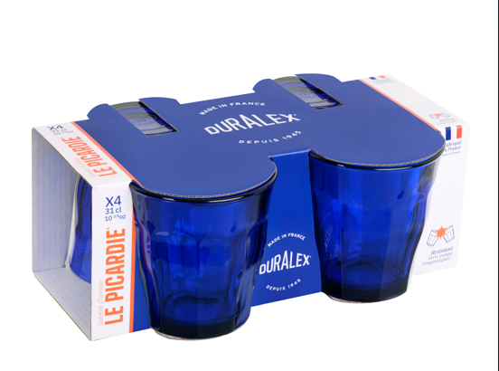 Duralex Picardie sklenice 31 cl safír 4 ks