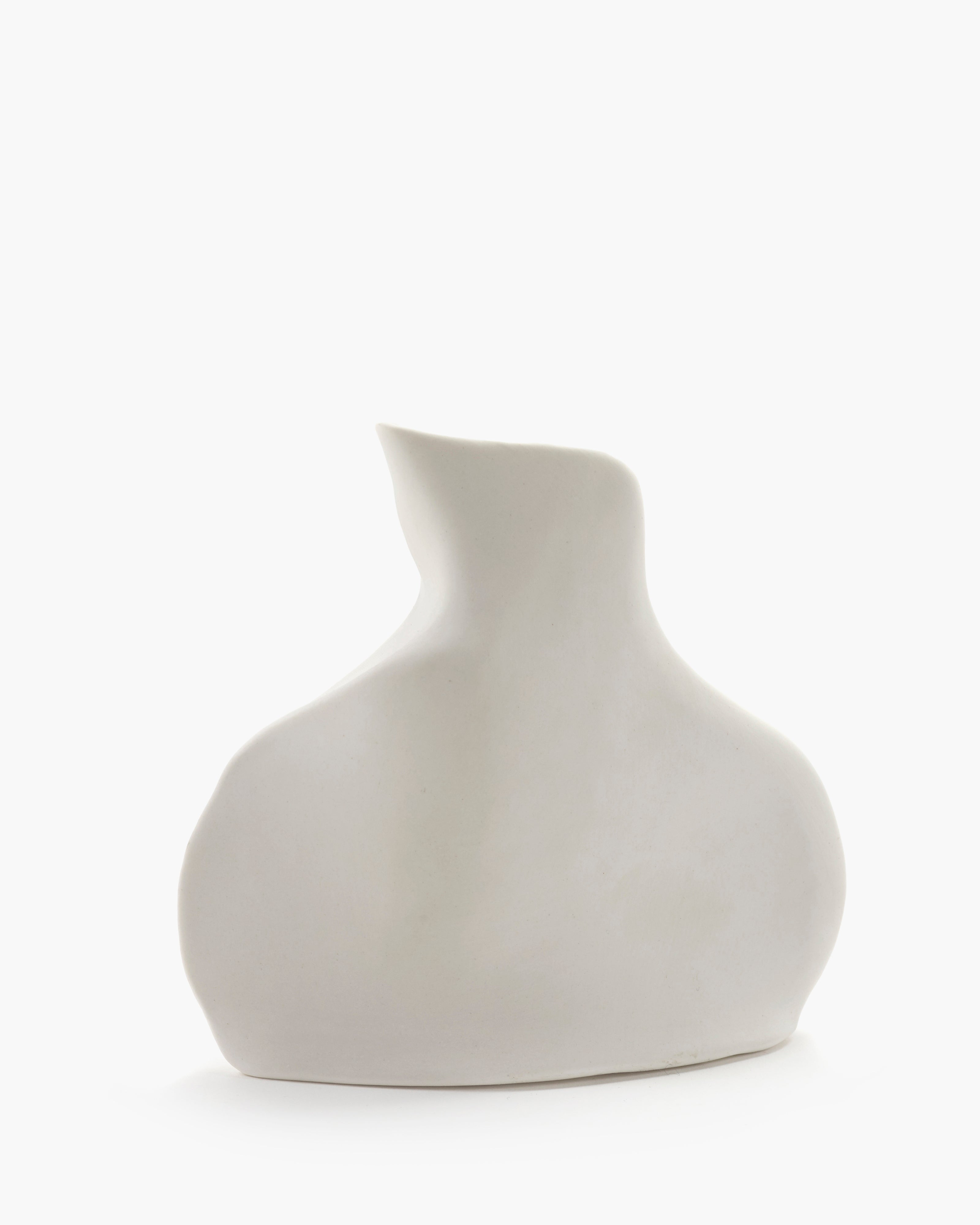 Serax Perfect Imperfection porcelánová váza bílá