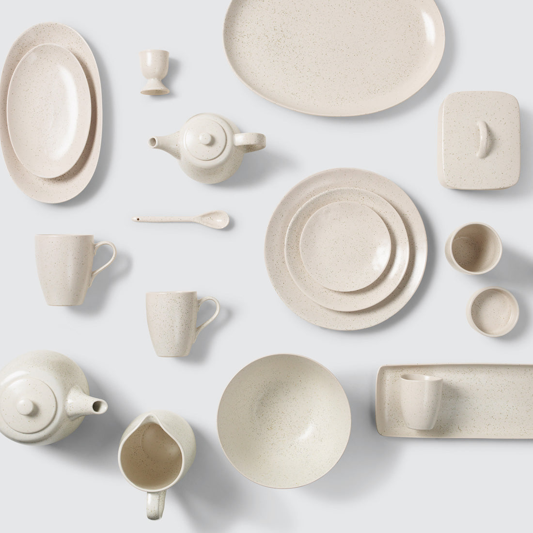 Broste Copenhagen Nordic Vanilla Mega Mug hrnek s uchem krémový