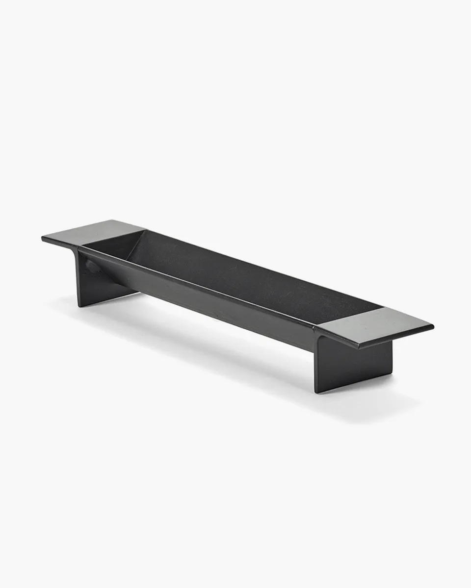Serax L-Tray S podnos černý ocelový