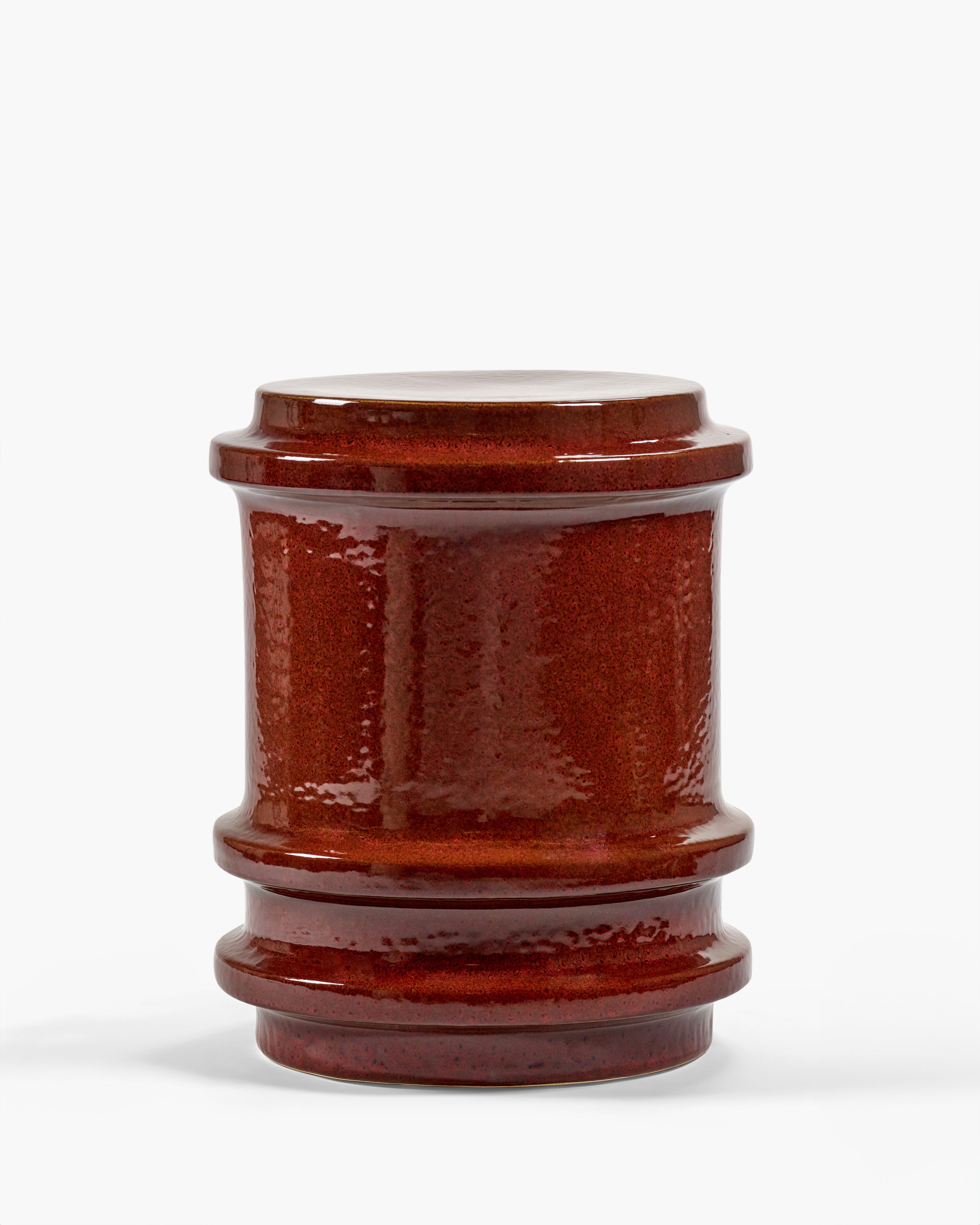 Serax Pawn odkládací stolek venetian red glazovaný