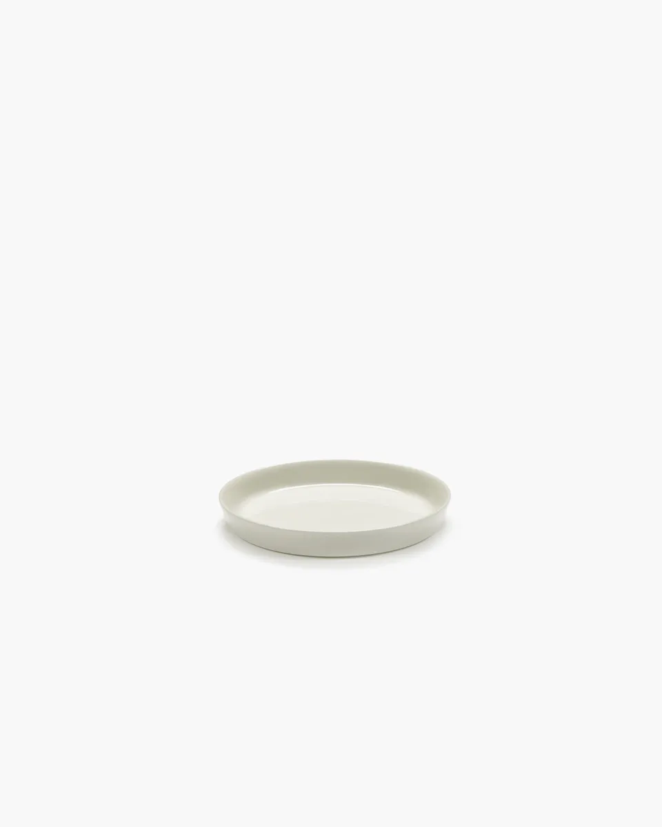 Serax Cena vysoký dezertní talíř ivory porcelán