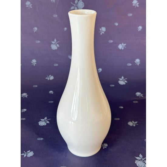 Augarten Cibulová váza 26 cm bílá porcelán