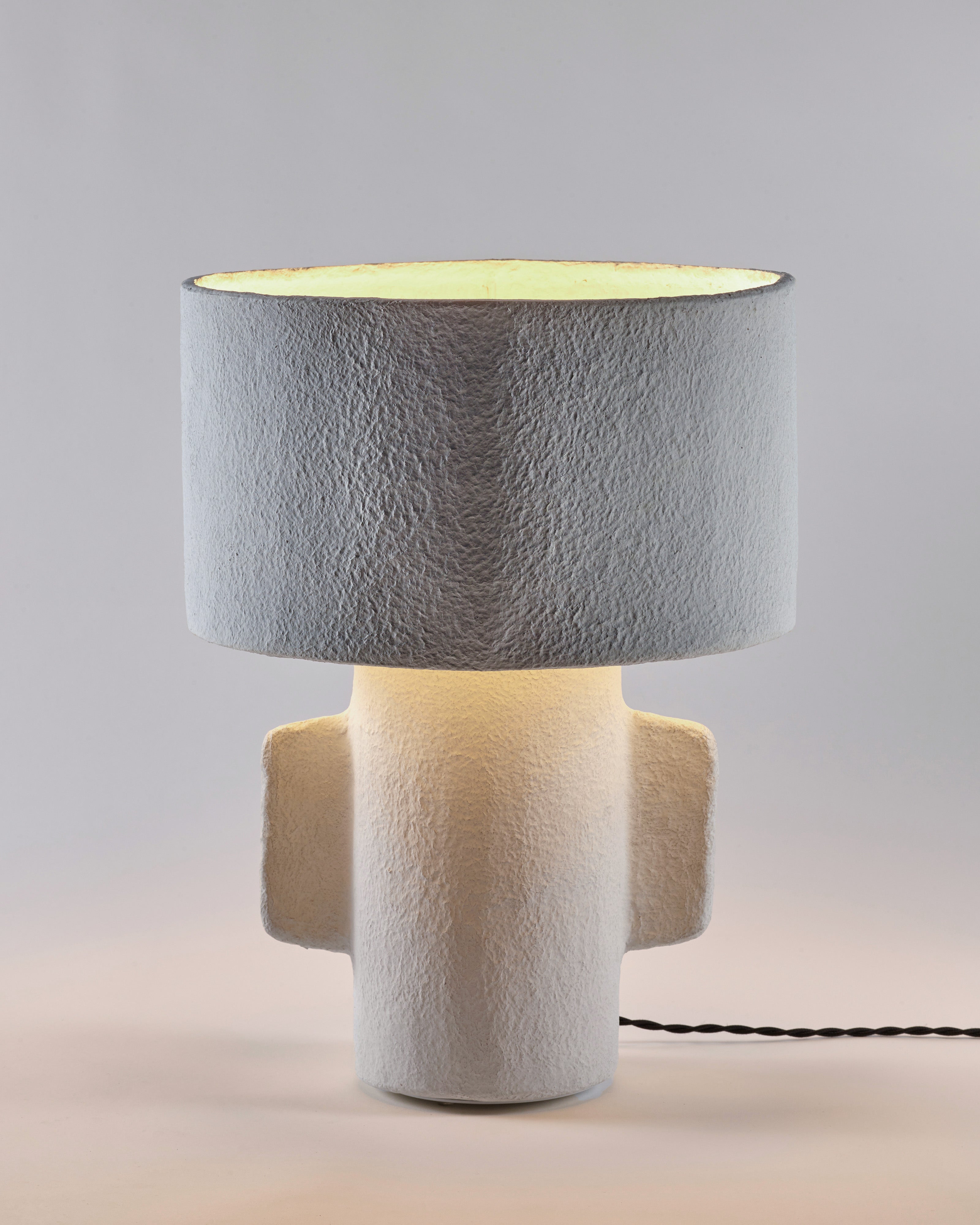 Serax Earth S stolní lampa bílá papírovina