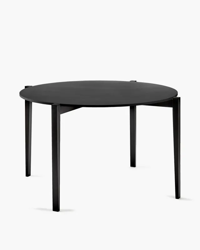 Serax Eloïs kulatý stůl černý 122 cm buk