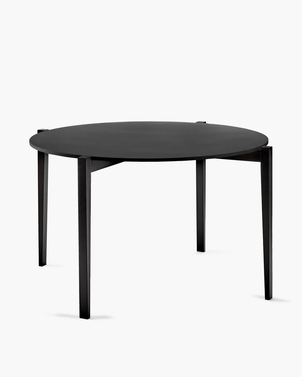 Serax Eloïs kulatý stůl černý 122 cm buk