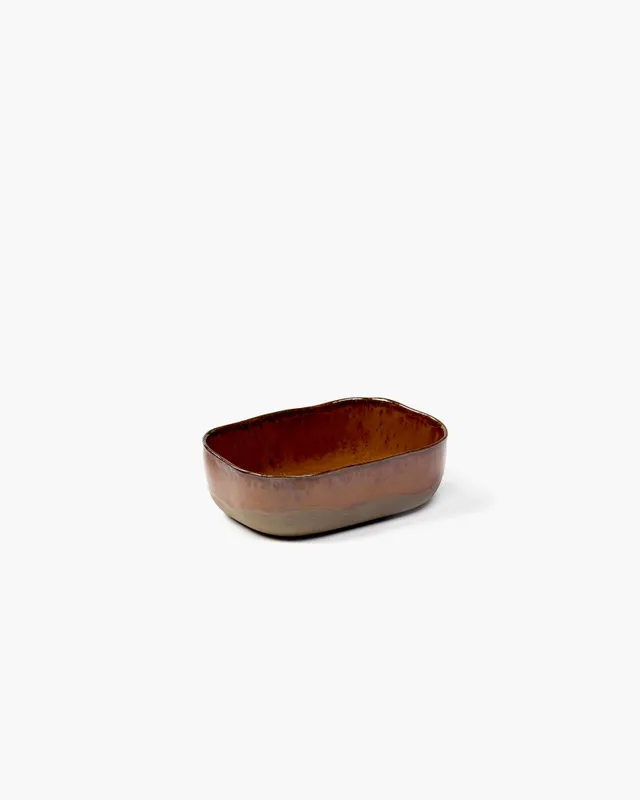 Serax La Nouvelle Table N6 talíř M hnědý extra hluboký