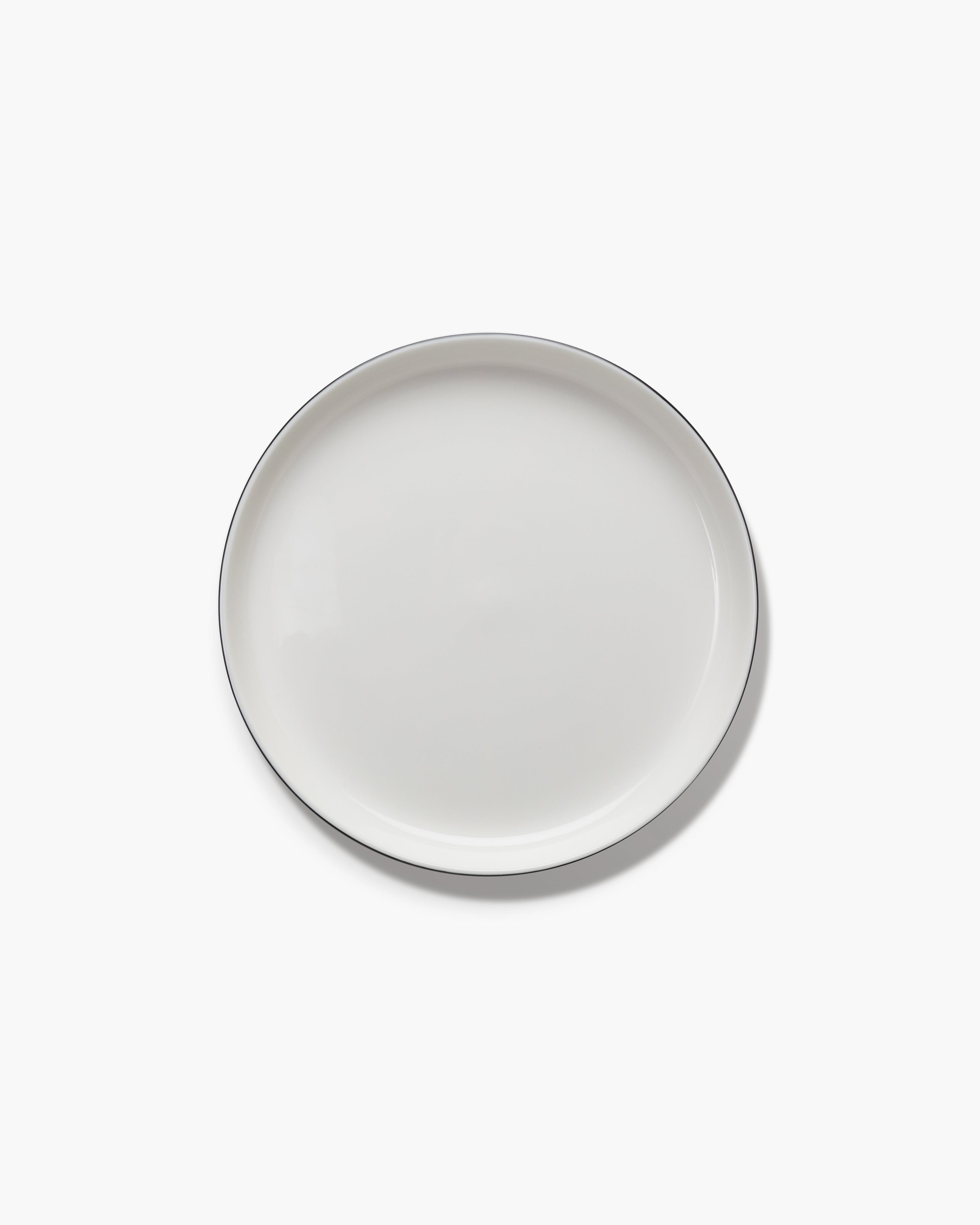 Serax Passe-partout nízký jídelní talíř černý porcelán