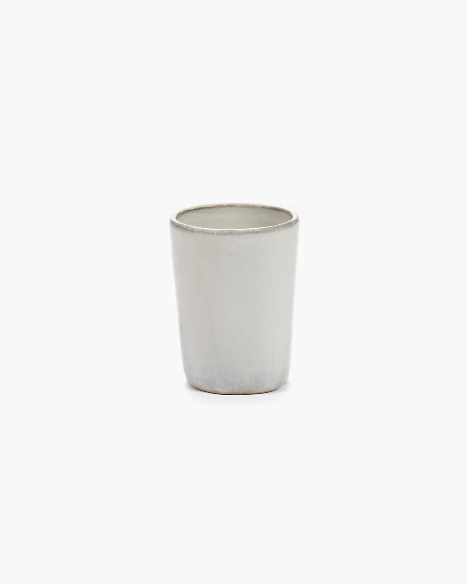 Serax La Mère espresso kelímek bez ucha off-white