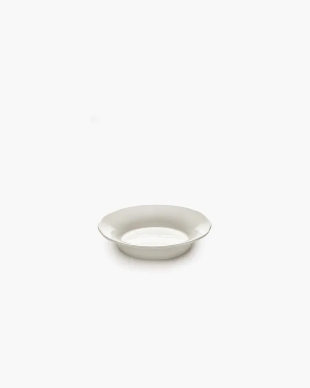 Serax Silhouette talíř hluboký M bílý porcelánový