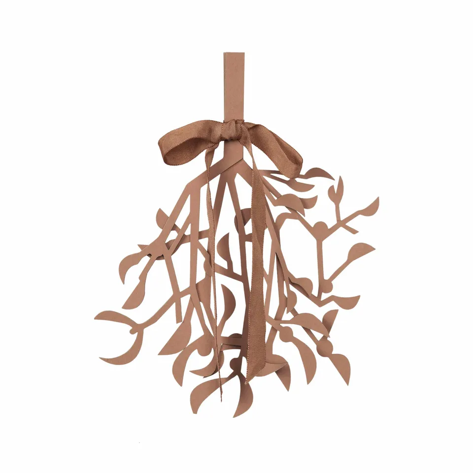 Broste Copenhagen Mistletoe ozdoba vánoční skleněná