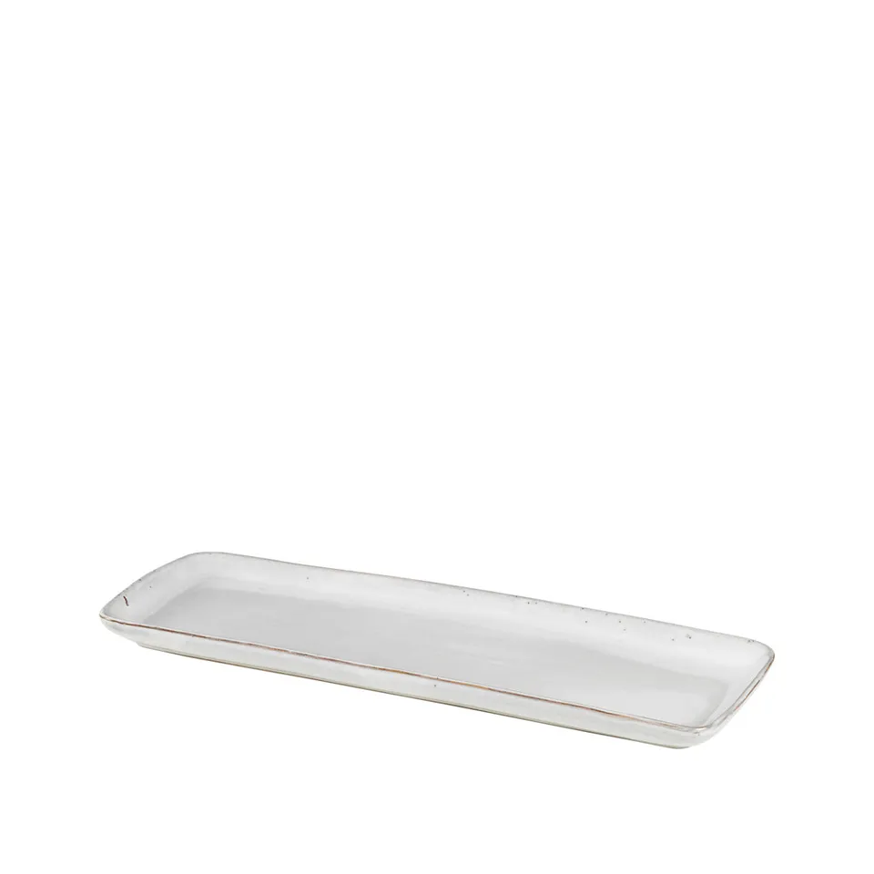 Broste Copenhagen Nordic Sand talíř čtvercový pískový