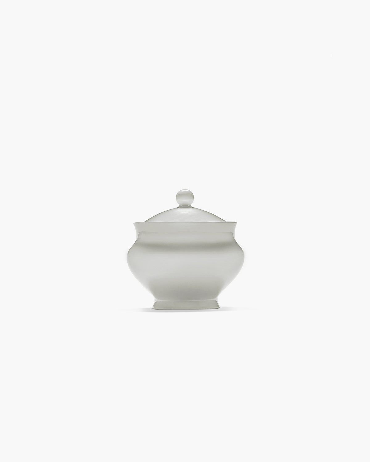 Serax Perle Fine cukřenka bílá porcelánová