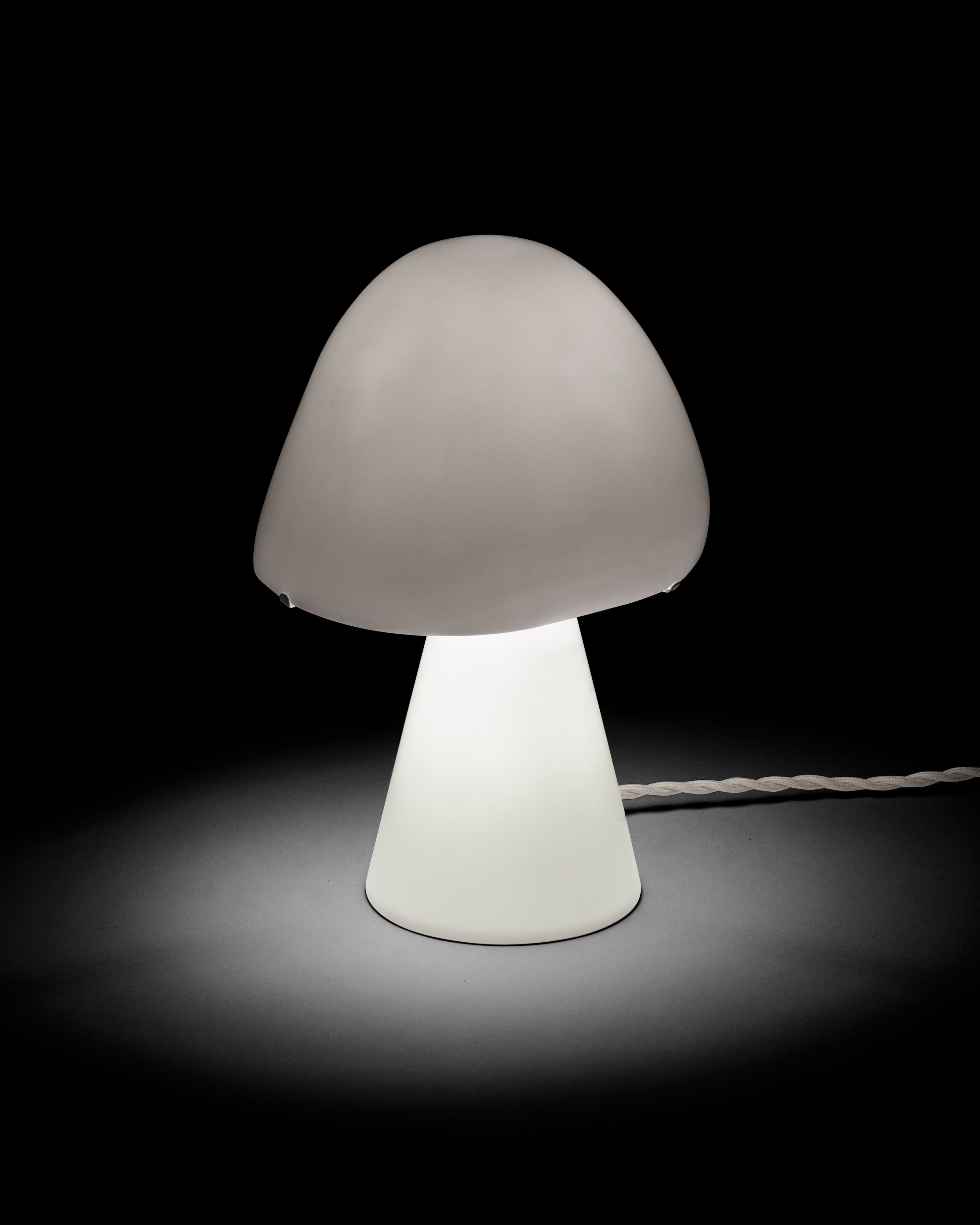 Serax Terres de Rêves Joe n°2 stolní lampa bílá houbovitá