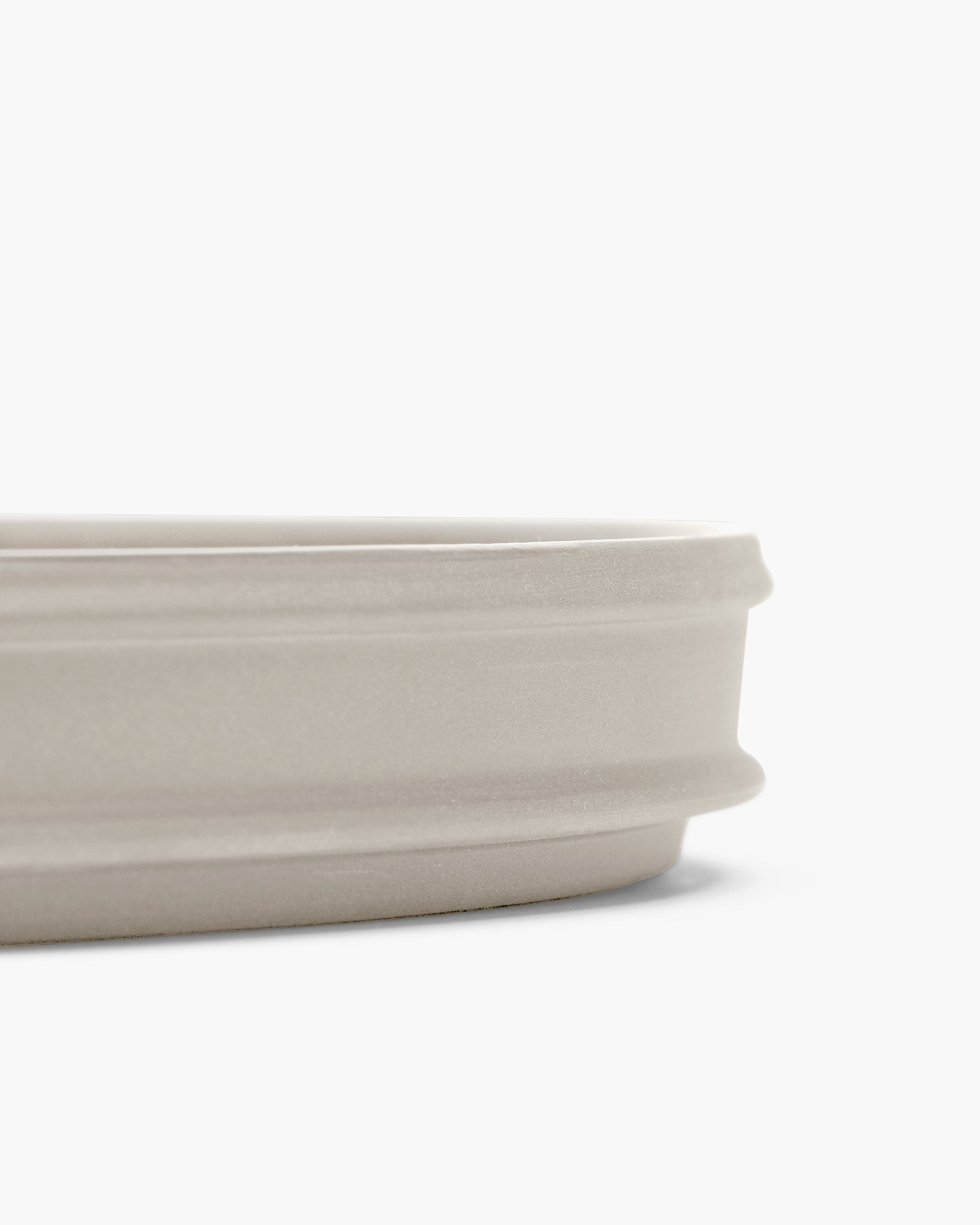 Serax Dune Alabaster porcelánový talíř bílý