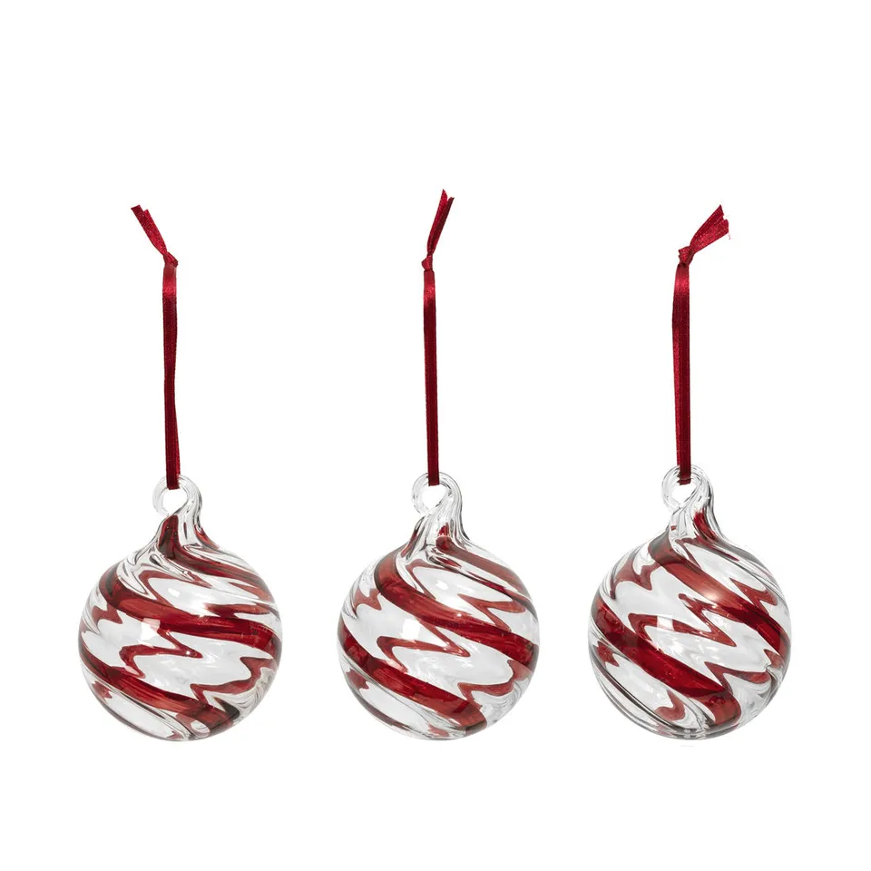 Broste Copenhagen Swirl ozdoby vánoční sada