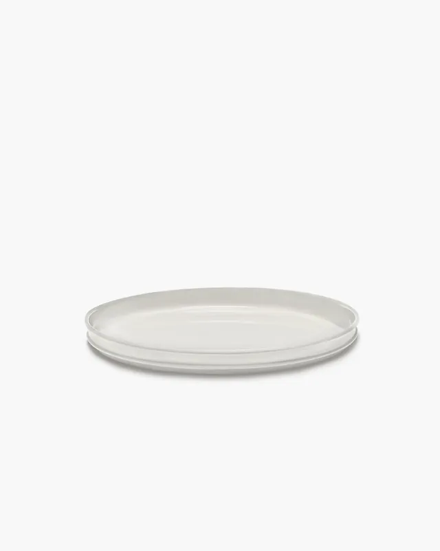 Serax Dune Alabaster porcelánový talíř bílý