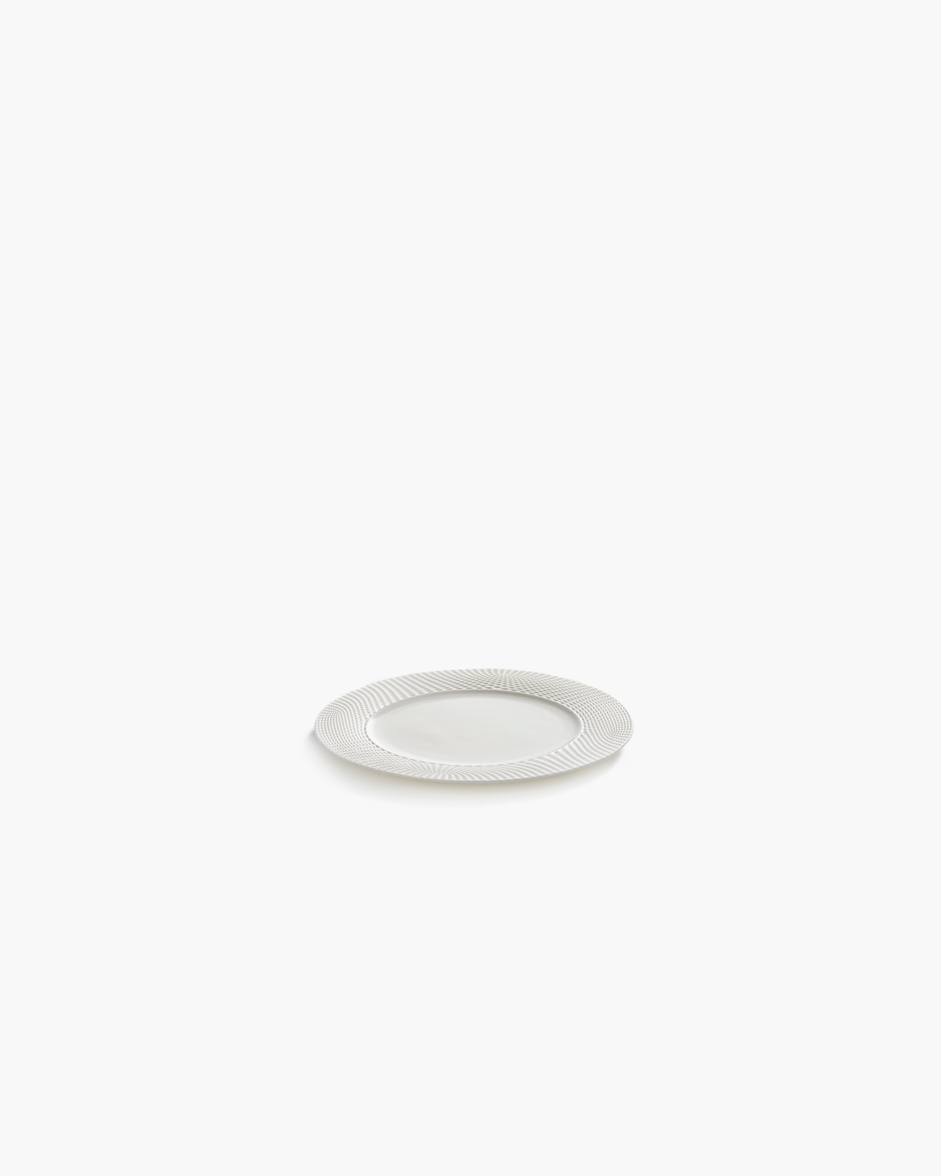 Serax Nido dezertní talíř bílý porcelán