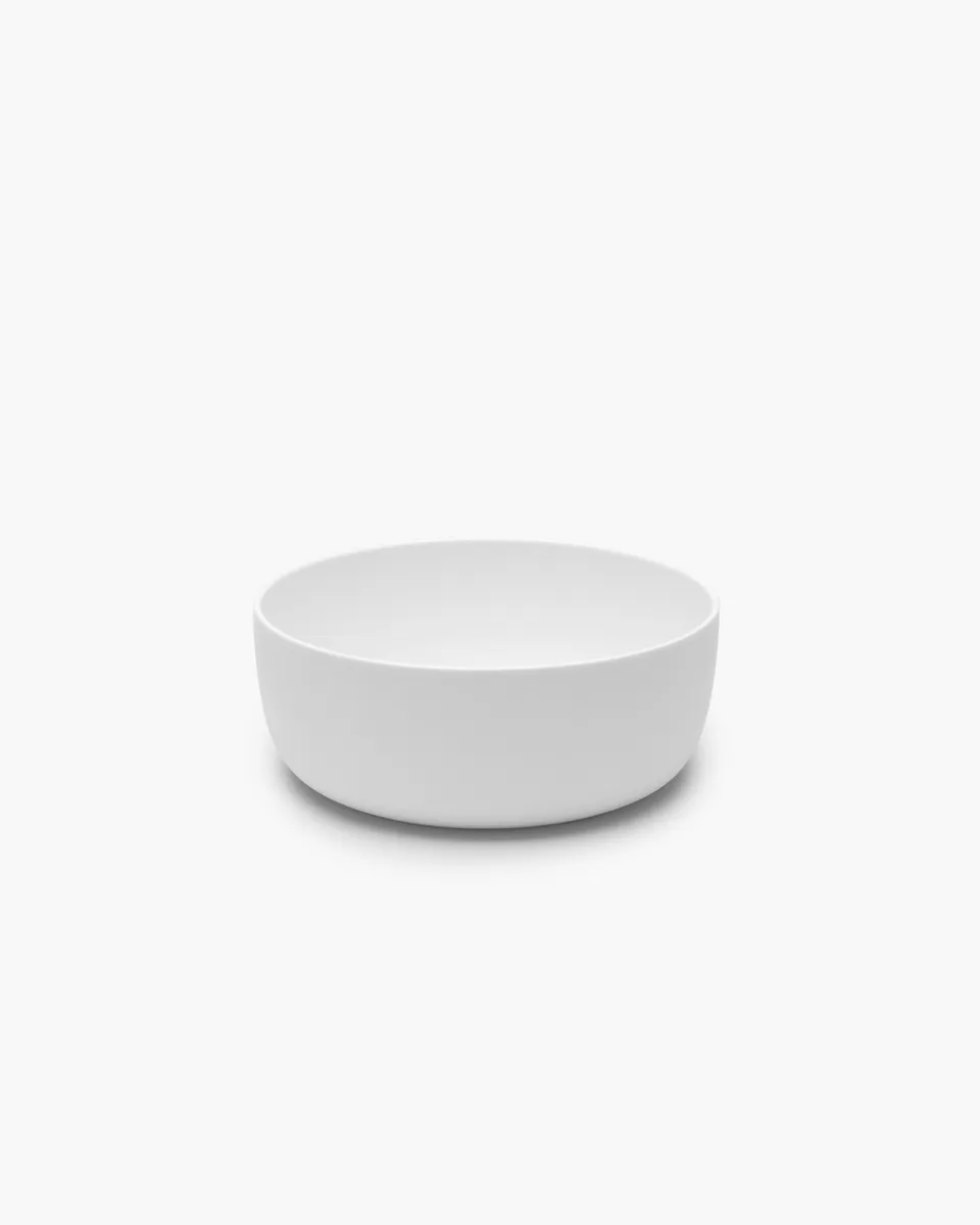 Serax Base vysoká mísa L bílá porcelánová