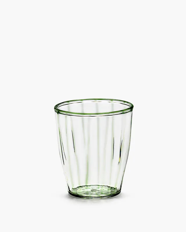 Serax Tumbler 02 sklenice zelená skleněná