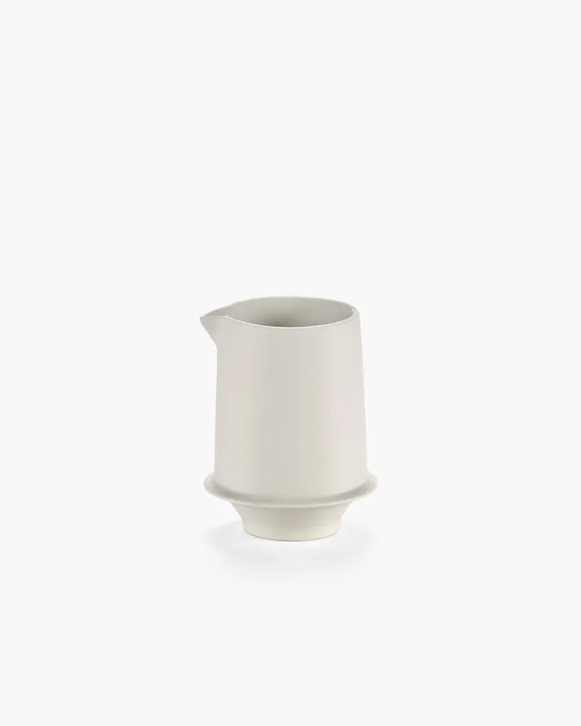 Serax Dune konvička na mléko bílá porcelán