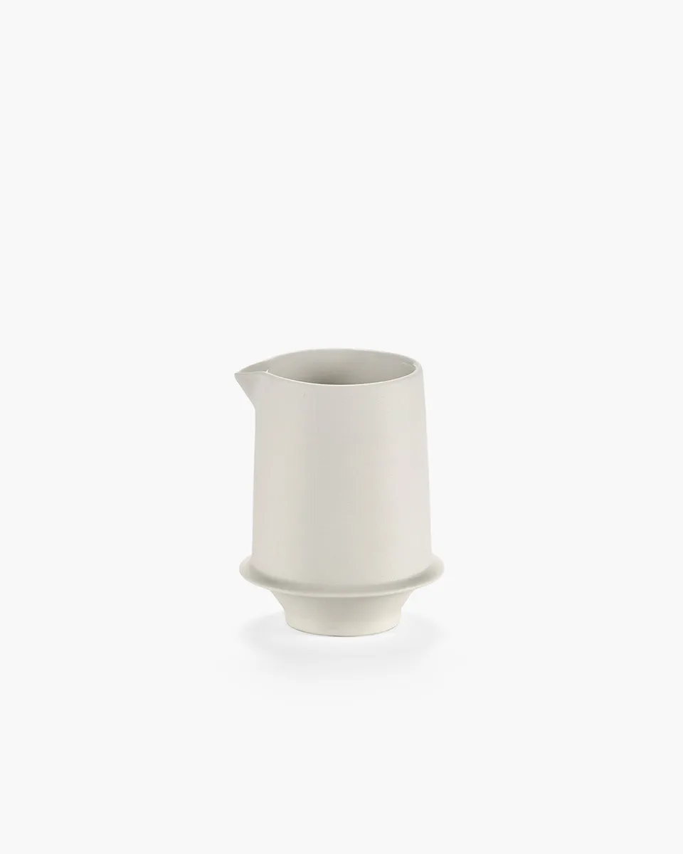 Serax Dune konvička na mléko bílá porcelán