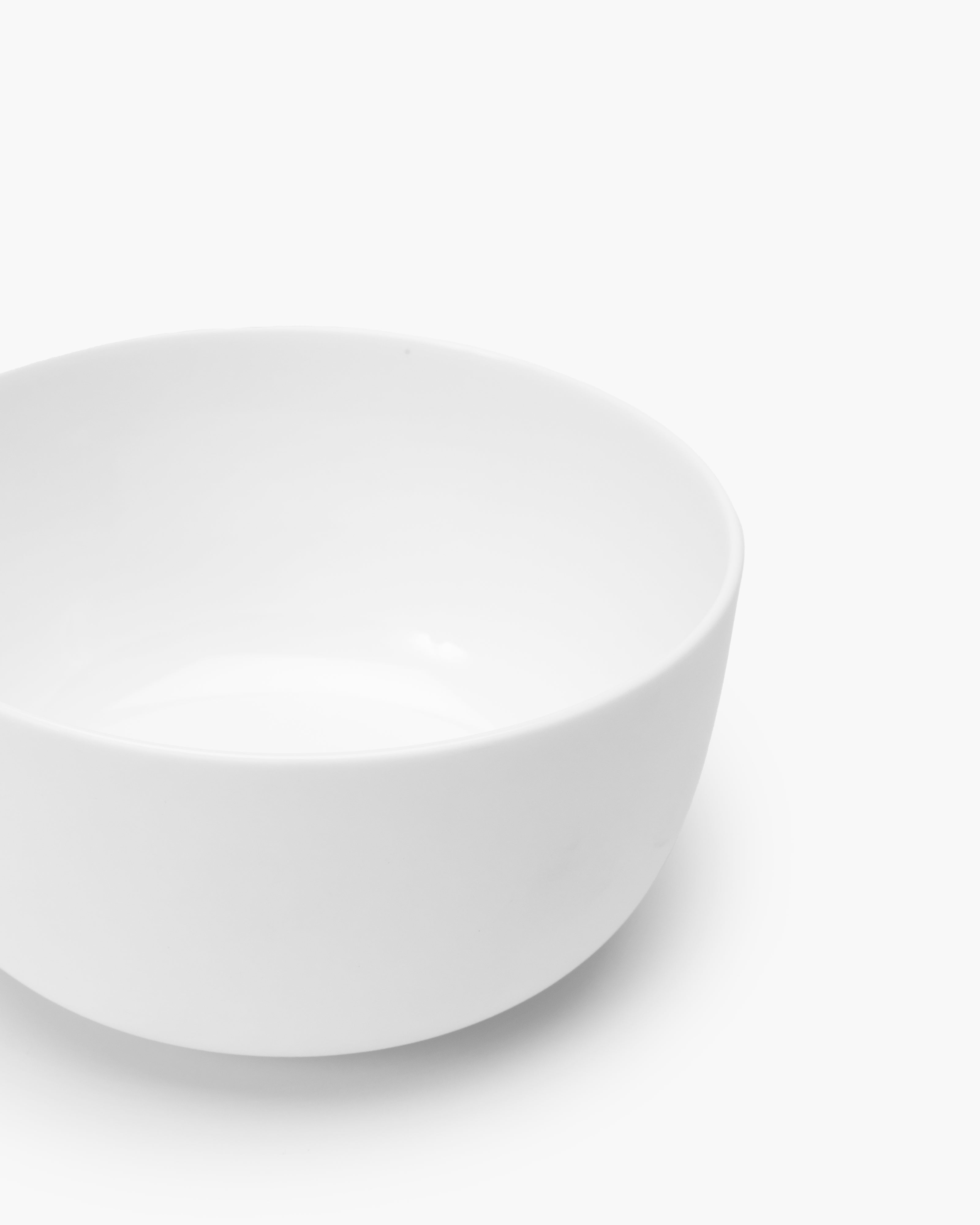 Serax Base miska nízká S porcelánová bílá