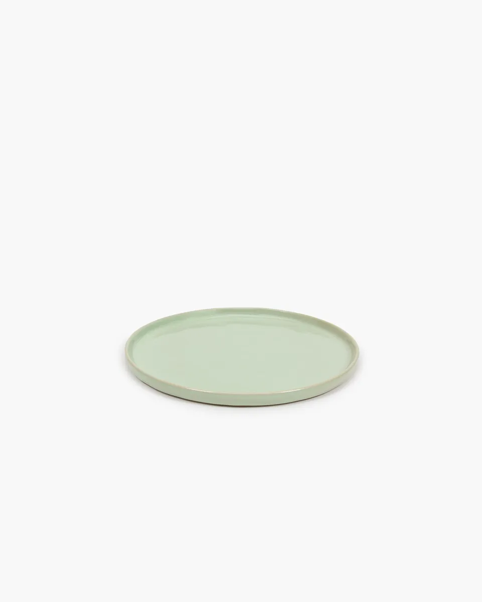 Serax Pure předkrmový talíř vodní zelená kamenina