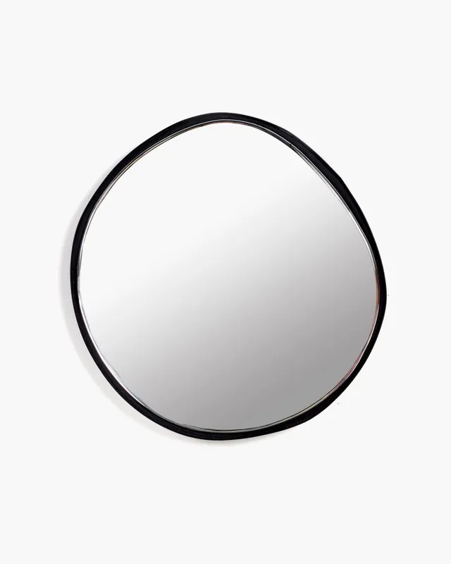 Serax Marie Mirror A nástěnné zrcadlo černé organické