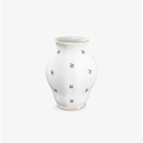 Augarten Baroque váza modrá porcelán