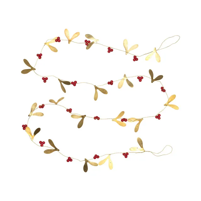 Broste Copenhagen Mistletoe girlanda jmelí vánoční