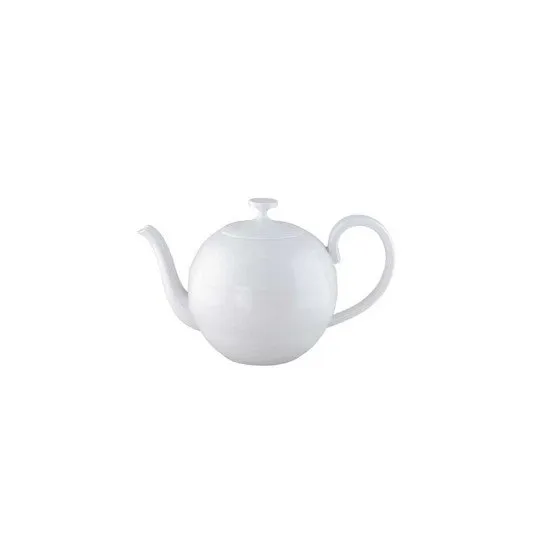 Augarten Opus čajová konvice bílá hladký porcelán