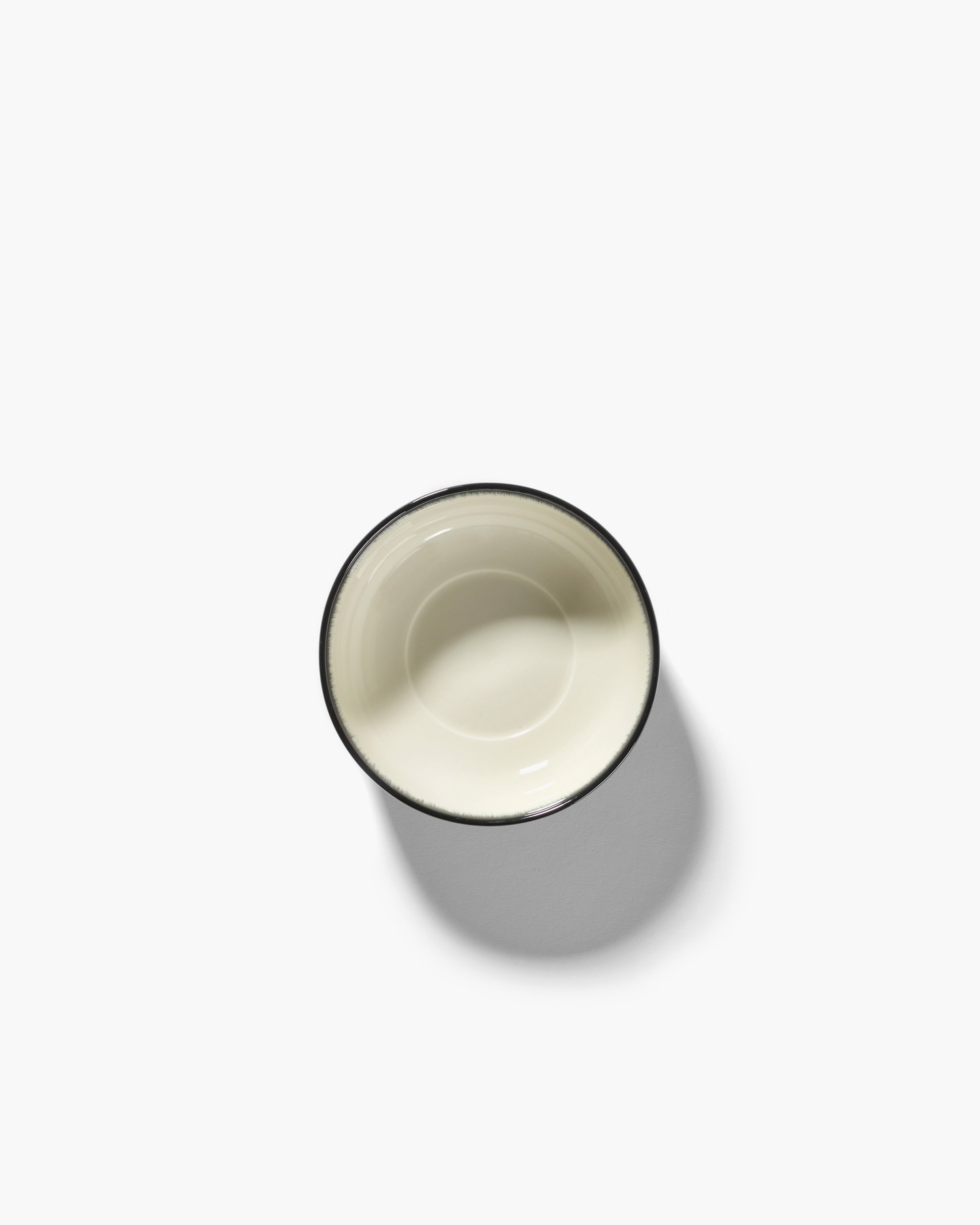 Serax Dé miska XS bílo-černá porcelánová