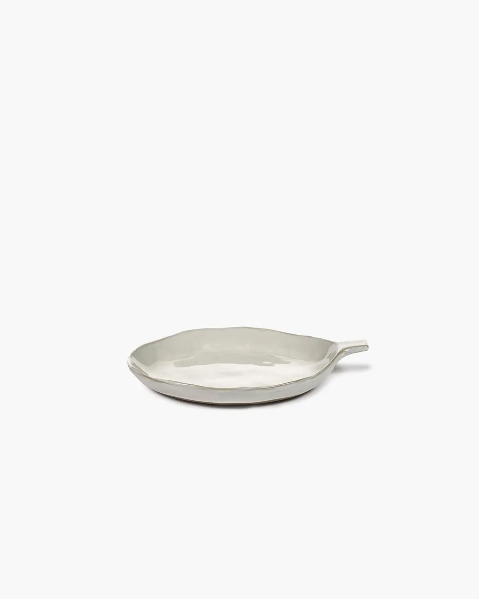 Serax La Mère Plate talíř s uchem off-white