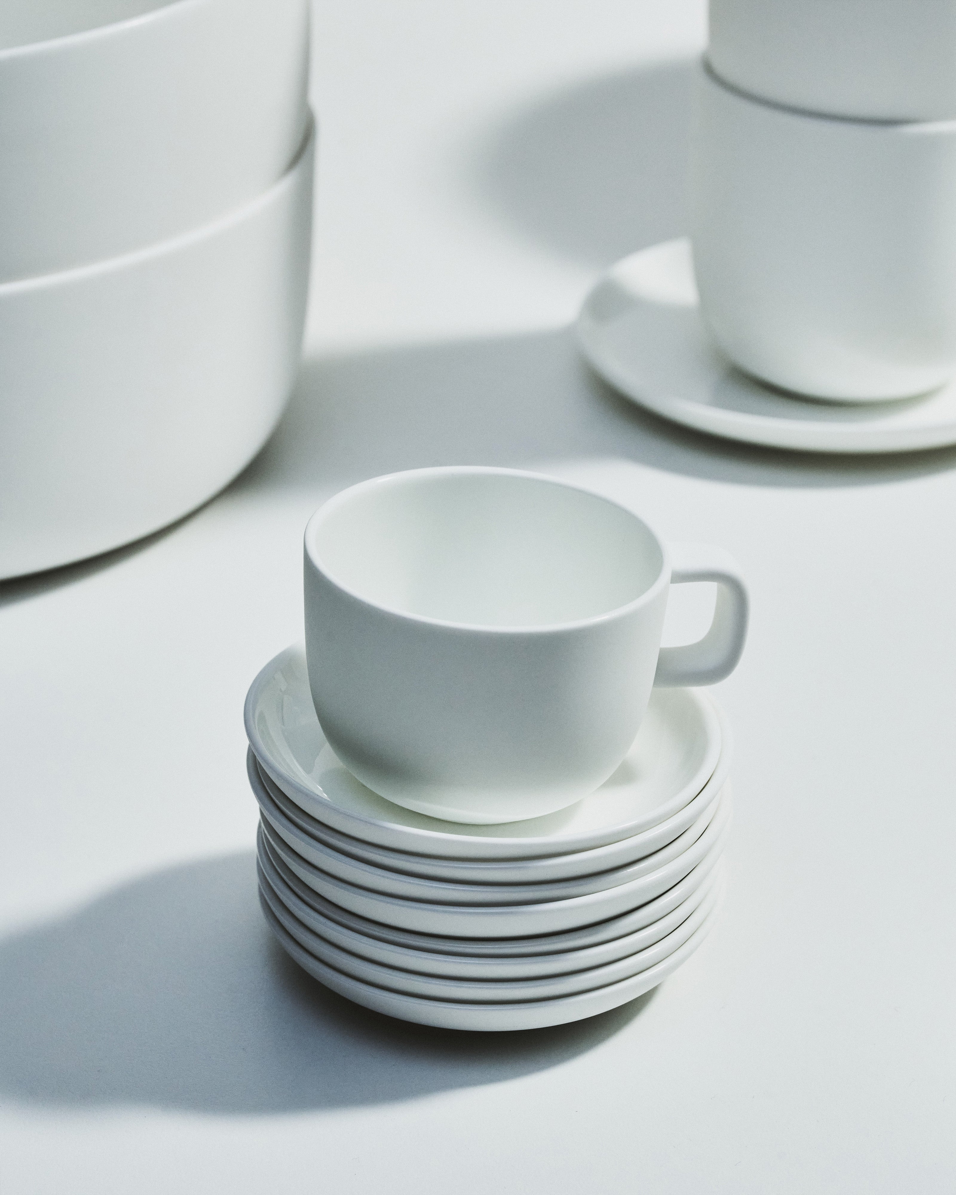 Serax Base espresso šálek bílý porcelánový 60 ml