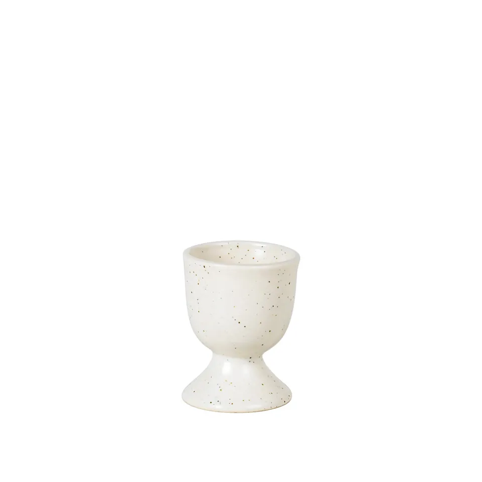 Broste Copenhagen Nordic Vanilla Egg cup stojánek bílý