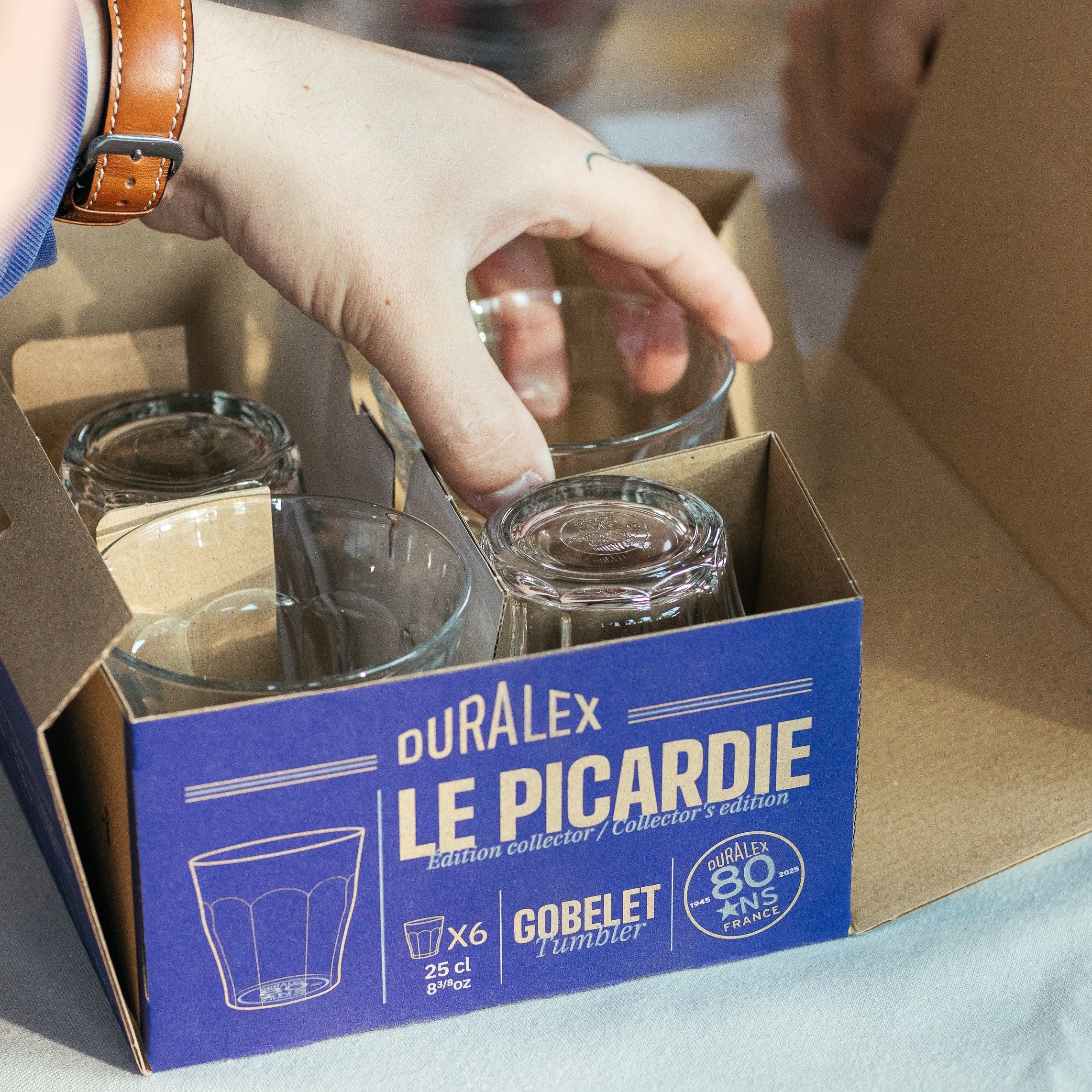 Duralex Picardie sklenice 25 cl čiré 6 ks 80 let