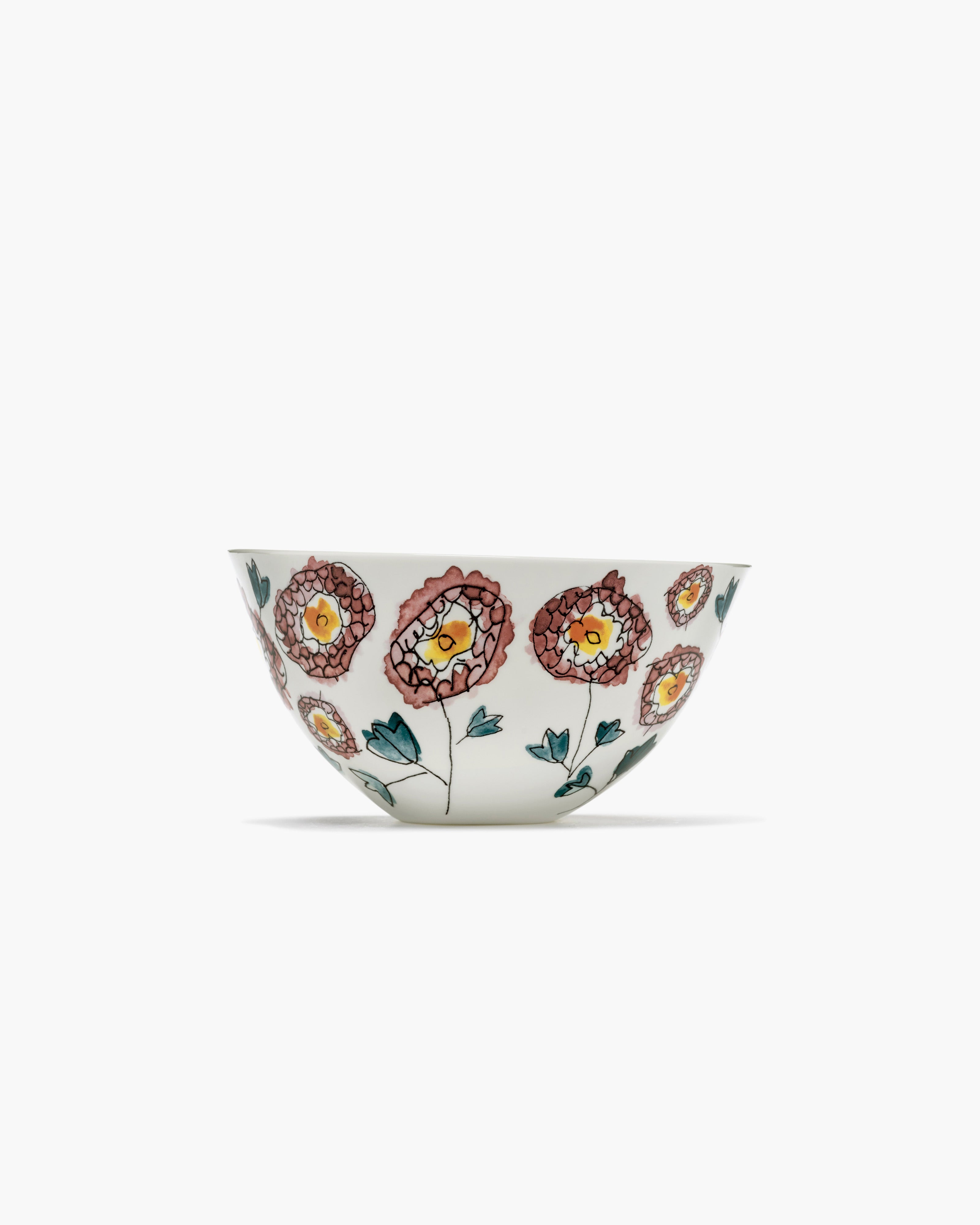 Serax Midnight Flowers servírovací mísa L Anemone porcelán