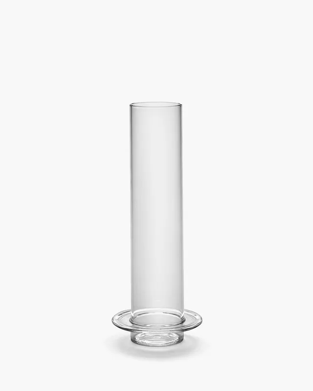 Serax Glass Towers L váza čirá sklo