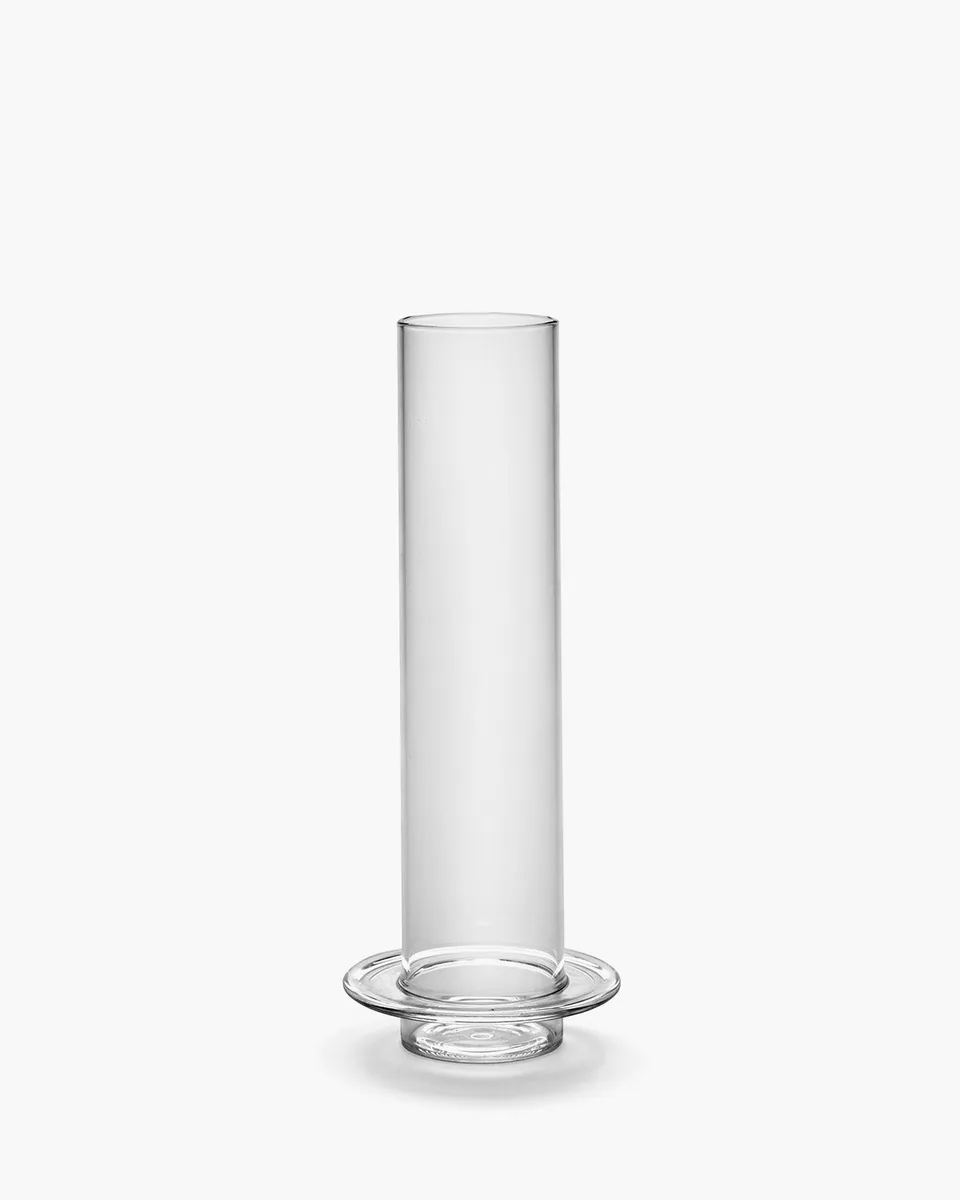 Serax Glass Towers L váza čirá sklo
